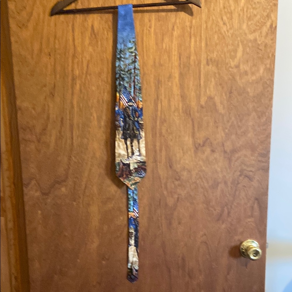 Artistic Blue and Brown Wall Hanging